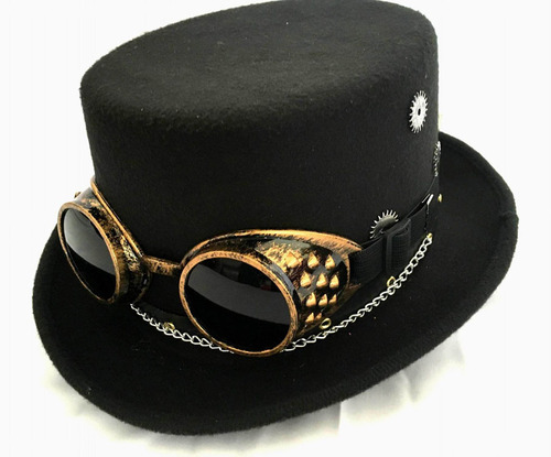 HAT - STEAM PUNK w/GOGGLES - CARNIVAL PRODUCTS