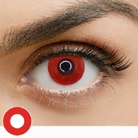 CRAZY LENS BLOODY RED 1 YEAR CONTACT LENS