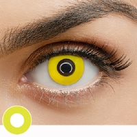 CRAZY LENS YELLOW 1 YEAR CONTACT LENS