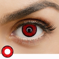 CRAZY LENS DEAD RED 1 YEAR CONTACT LENS