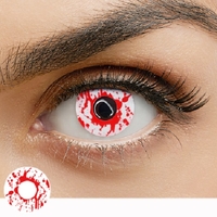 CRAZY LENS BLOOD SPLATTER 1 YEAR