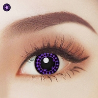 CRAZY LENS PURPLE PENTAGRAM 1 YEAR CONTACT LENS
