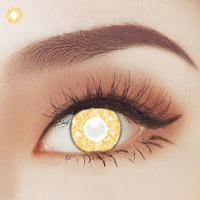 CRAZY LENS SPARKLE GOLD 1 YEAR CONTACT LENS