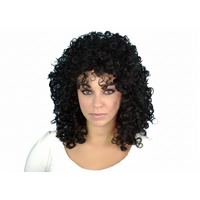Wig - Black Glamour Ringlets