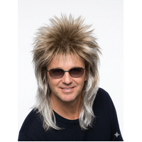 Wig - Blonde 'Poita' 2Tone Spiky Mullet