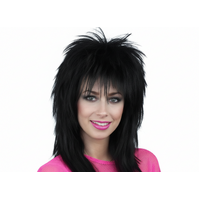 Wig - Sheena 80S Shaggy - Black