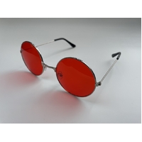 HIPPIE GLASSES RED