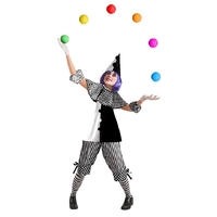 CARNIVAL CLOWN WOMAN