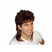 Wig - Mullet (Brown)