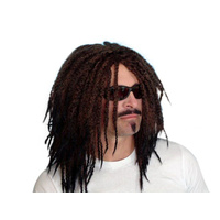 Wig - Rasta Deluxe - Dark Brown