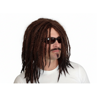 Wig - Rasta Deluxe - Dark Brown