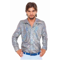 SILVER DISCO SHIRT 