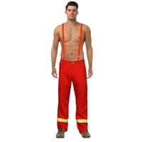 STRIPPER PANTS FIREMAN MAN XLGE