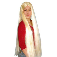 Wig - Godiva Long 36"  Blonde Ctr Part