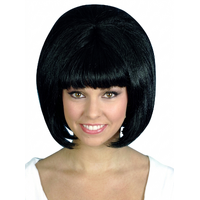 Wig - Black 60S Beehive Deluxe