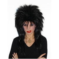 Wig - Spiky Vamp (Black)