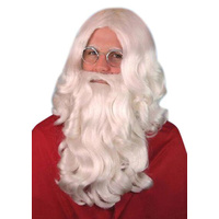 Wig - Deluxe Santa Wig & Beard Set
