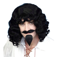 Wig - Musketeer Wig & Mo/Beard Set