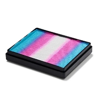 TRANS FLAG 50G SPLIT CAKE FACE & BODYART PAINT
