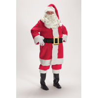 Father Christmas - Santa - Deluxe Red Plus trimmed in White Plush
