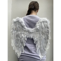 FEATHER WING WHT 50X50CM