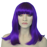 Wig - Cleo - Electric Purple