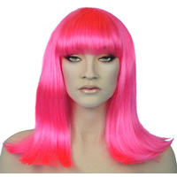 Wig - Cleo - Hot Pink