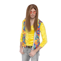 Wig - Hippie Guy - Brown