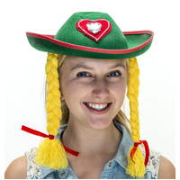 GERMAN GIRL W/TRESSES 
