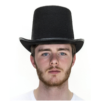 LINCOLN BLACK TOP HAT