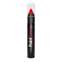 Red - Glow in the Dark  Face Paint Stick 3.5g