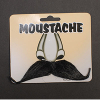 BLACK MOUSTACHE (6PK)