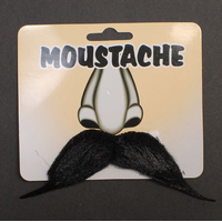 BLACK MOUSTACHE (6PK)