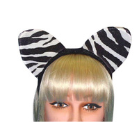 Ears - Zebra Ears On Headband (A) *