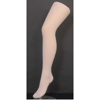 WHITE FISHNET TIGHTS 