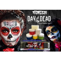 Day Of The Dead Face Paint Set