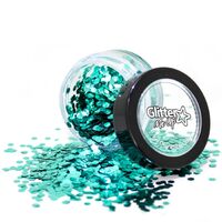 Bio Degradable Chunky Glitter - Aqua Marine - Loose