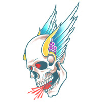 Winged Skull