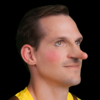 Black Label Latex Pinnochio Nose