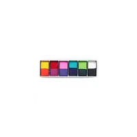 All You Need Mini - 12 Colour Half Length Face & BodyArt Palette Sampler 6x 15g