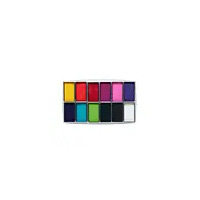 All You Need - 12 Colour Full Length Face & BodyArt Palette Sampler 12x 15g
