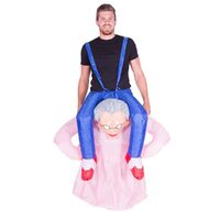 Inflatable Grandma Costume