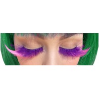 Eyelash - Purple & Pink Feathery