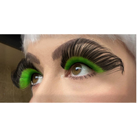 Eyelash - Dramatic Green/Black