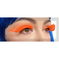 Eyelash - Neon Orange Long Tapered