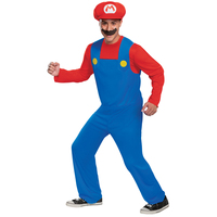 Mario Classic  Teen/Adult Costume  - (38-40)