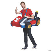 Inflatable Super Mario Brothers Mario Kart Costume
