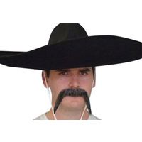 Moustache - Grey 'Mexican'