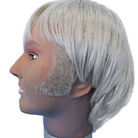 Sideburns - Thick Curved Blonde