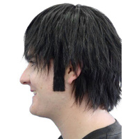 Sideburns - Straight- Black